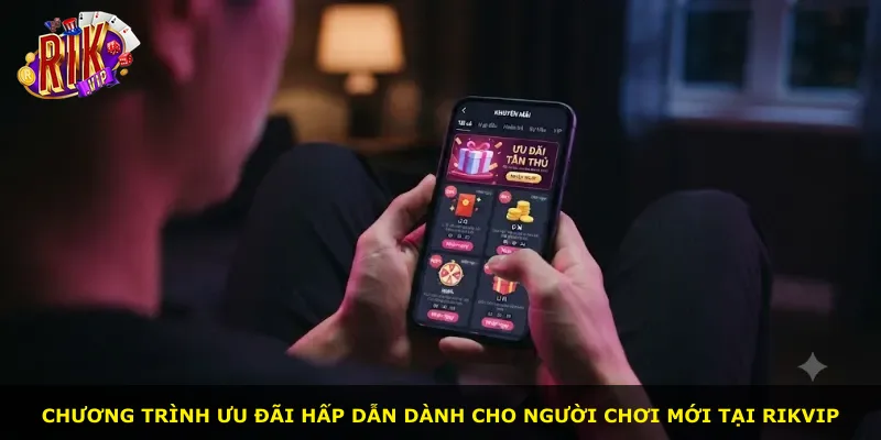Chương trình ưu đãi hấp dẫn dành cho người chơi mới tại Rikvip