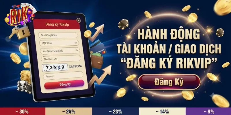 Đăng Ký Rikvip Nhận Ưu Đãi Hấp Dẫn Và Trải Nghiệm Game Đỉnh Ngay Hôm Nay
