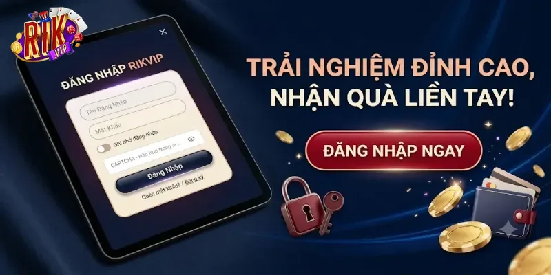 Đăng Nhập Rikvip Nhanh Chóng, An Toàn Cho Mọi Tài Khoản Game Thủ