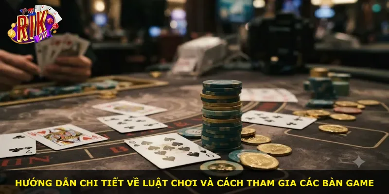 Hướng dẫn chi tiết về luật chơi và cách tham gia các bàn game