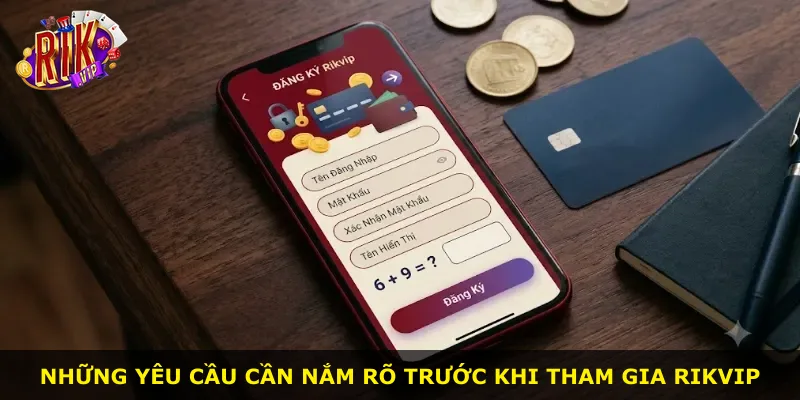 Những yêu cầu cần nắm rõ trước khi tham gia Rikvip